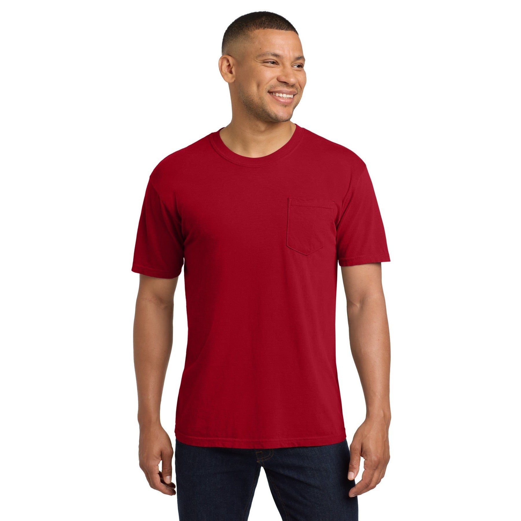Comfort Colors-COMFORT COLORS ® Heavyweight Ring Spun Pocket Tee. 6030 1/2-MedTech-36